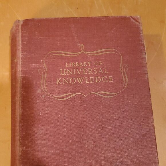 1954 Vintage Dictionary "Library of Universal Knowledge" - Picture 2 of 15